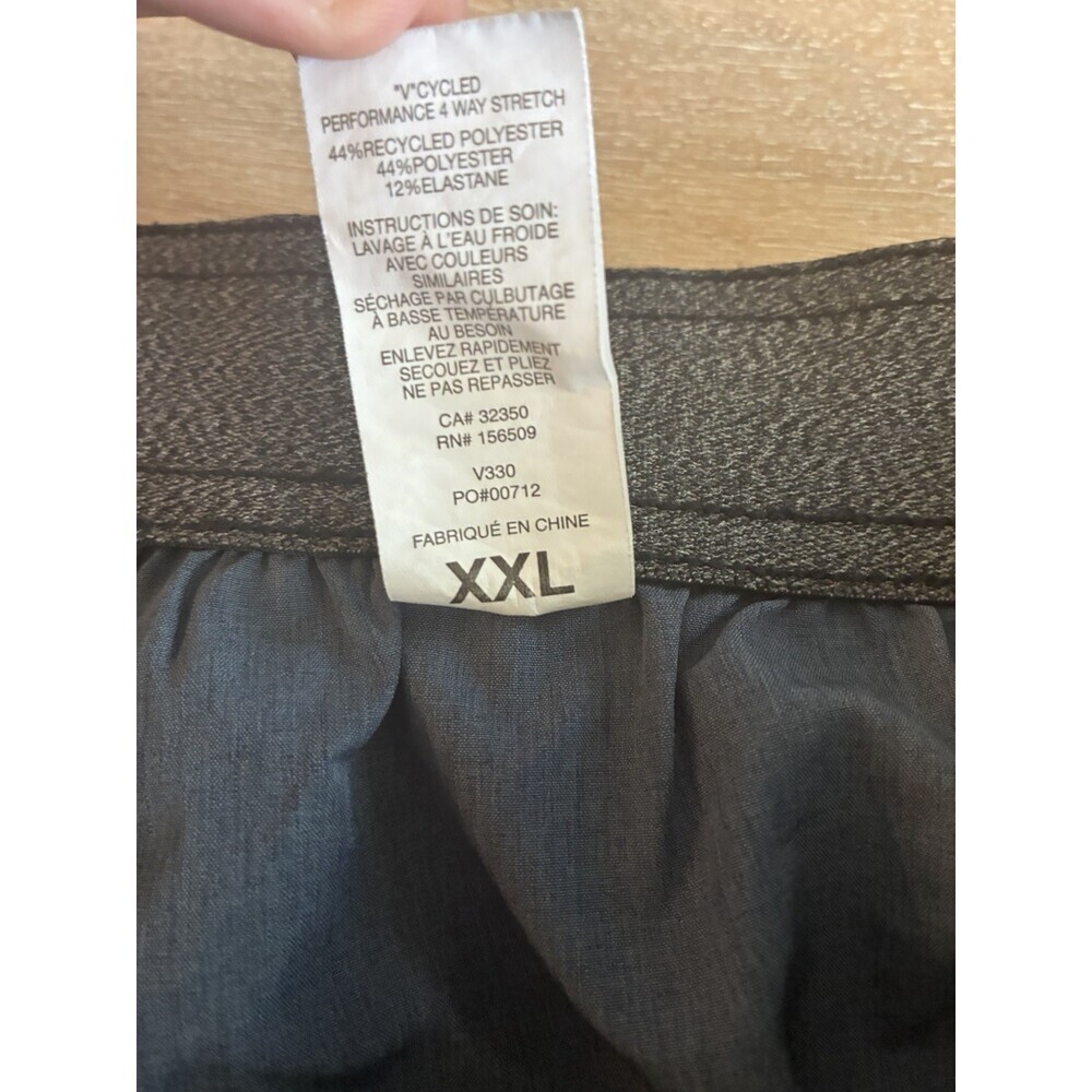 Vuori Banks Shorts Men's 7" Inseam in Blue Azure Linen Texture Size XXL - Picture 6 of 9